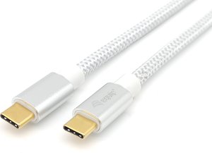 Kabel USB Equip USB-C - USB-C 2 m Biały (128358) 2