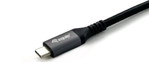 Kabel USB Equip USB-C - USB-C 1 m Czarny (128371) 3