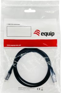 Kabel USB Equip USB-C - USB-C 1 m Czarny (128371) 5
