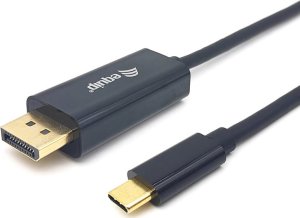 Adapter AV Triton Equip 133426 adapter kablowy 1 m USB Type-C DisplayPort Szary 1