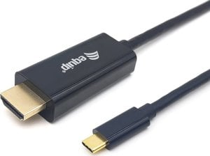 Kabel Triton Equip 133413 adapter kablowy 3 m USB Type-C HDMI Typu A (Standard) Czarny 1