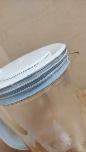 Dzbanek filtrujący Brita Glass 2,5L niebieski + 2 wkład Maxtra Pro Pure Performance 16