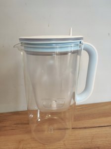 Dzbanek filtrujący Brita Glass 2,5L niebieski + 2 wkład Maxtra Pro Pure Performance 22