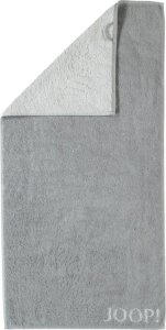 Joop! Ręcznik frotte 80x150 cm Doubleface 1600-76 Joop silber 1