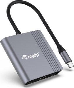 Adapter AV Equip Equip Dock USB-C->HDMI,USB3.0,100WPD         4K60Hz 0.15m gr 3