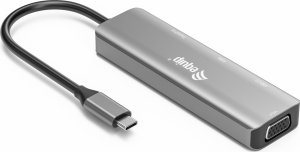 Adapter AV Equip Adapter USB-C -> HDMI/DisplayPort/VGA 4K/1080P/60Hz gr 2