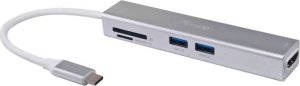 Triton Equip 133480 stacja dokująca USB 3.2 Gen 1 (3.1 Gen 1) Type-C Srebrny 1