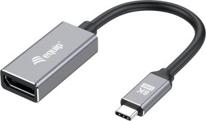 Adapter AV Triton Equip 133493 adapter kablowy 0,15 m USB Type-C DisplayPort Czarny, Szary 1