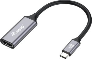 Kabel Triton Equip 133491 adapter kablowy 0,15 m USB Type-C HDMI Czarny, Szary 1