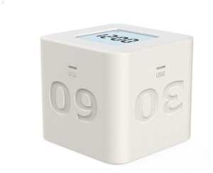 Minutnik Scandinavian Home Cyfrowy Biały (144250) 2