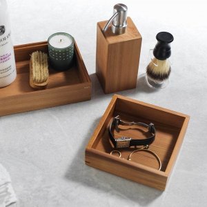 Scandinavian Home Hinoki stacking box small HOME 4