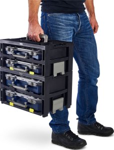 Raaco Raaco Storage and transport unit CarryMore 80 - For 2 pcs. CarryLite 80 4x8. 4