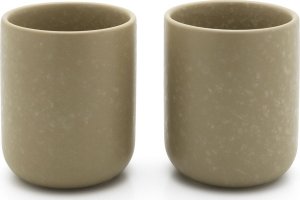 Bredemeijer Bredemeijer Teebecher Umea 200ml beige with coaster        142025 2