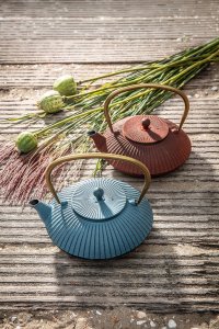Bredemeijer Bredemeijer Teapot Linhai 1,1l Cast Iron petrol gold 153031 3