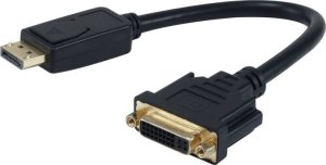 Adapter AV Triton Equip 133443 adapter kablowy 0,25 m DVI-I HDMI Typu A (Standard) Czarny 1