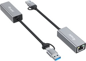 Adapter USB Equip USB-C - RJ-45 Szary  (133495) 2