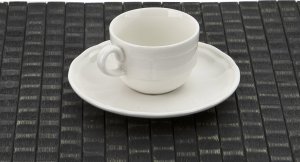 Karolina Filiżanka do espresso 100 ml ze spodkiem Castel Cream 8