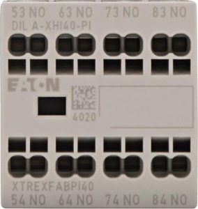 Eaton Moduł styków pomocniczych 4-biegunowe 16A 4Z mocowanie czołowe zaciski sprężynowe Push-In 199317 1