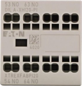 Eaton Moduł styków pomocniczych 2-biegunowe 16A 2Z mocowanie czołowe zaciski sprężynowe Push-In 199313 1