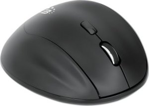Mysz Manhattan Ergonomiczna mysz bezprzewodowa USB-A/C 6 przycisków + kółko myszy 3