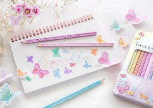 Faber-Castell FABER-CASTELL Buntstifte Sparkle Pastell 12er Metalle. 11