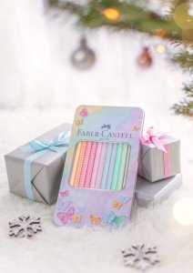 Faber-Castell FABER-CASTELL Buntstifte Sparkle Pastell 12er Metalle. 4