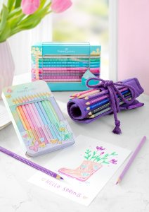Faber-Castell FABER-CASTELL Buntstifte Sparkle Pastell 12er Metalle. 5