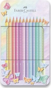 Faber-Castell FABER-CASTELL Buntstifte Sparkle Pastell 12er Metalle. 7