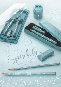 Faber-Castell FABER-CASTELL Schnellverstellzirkel Factory Sparkle 2