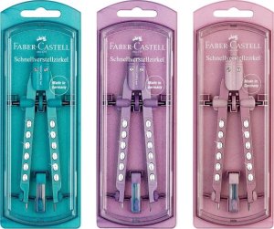 Faber-Castell FABER-CASTELL Schnellverstellzirkel Factory Sparkle 3