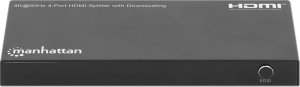 Manhattan Manhattan 208369 rozgałęziacz telewizyjny HDMI 4x HDMI 3