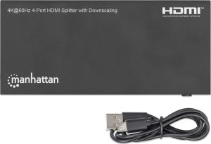 Manhattan Manhattan 208369 rozgałęziacz telewizyjny HDMI 4x HDMI 7