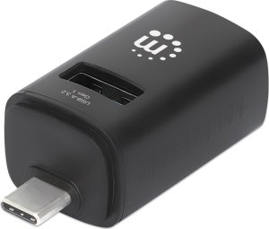 Adapter USB Manhattan Hub USB 3.2 Gen1 Typ-C do 1x USB-A 3.0, 2x USB-A 2.0 pasywny 1