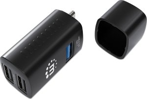 HUB USB Manhattan 3-Portowy Hub USB 3.2 Gen1 Typ-C do 1x USB-A 3.0, 2x USB 2.0 (180993) 9