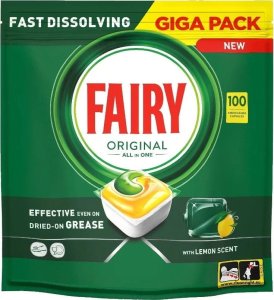 Fairy Kapsułki do zmywarki Original All in One Lemon 100 szt. 1