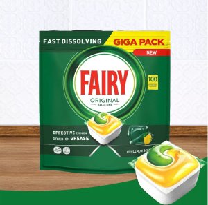Fairy Kapsułki do zmywarki Original All in One Lemon 100 szt. 6
