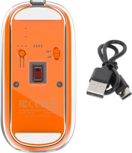 Mysz Manhattan 190282 myszka Uniwersalne Oburęczny RF Wireless Optyczny 1600 DPI 11