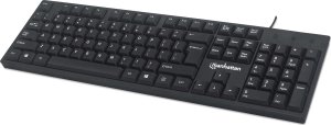 Klawiatura Manhattan 179324 klawiatura USB QWERTY angielski Czarny 13