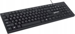 Klawiatura Manhattan 179324 klawiatura USB QWERTY angielski Czarny 2