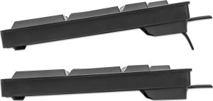 Klawiatura Manhattan 179324 klawiatura USB QWERTY angielski Czarny 10