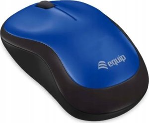 Mysz Equip Equip Optische Maus kabellos USB Comfort         R+L blau 1