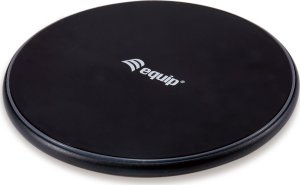 Ładowarka Equip Equip Kabelloses Ladegerät 10W Qi WirelessCharger schwarz 1