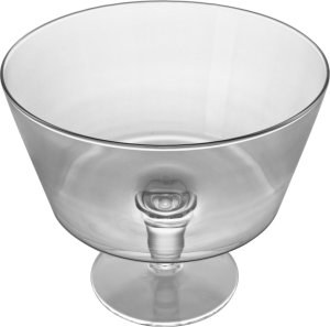 Witek Home Patera szklana na stopce Servo Line 2