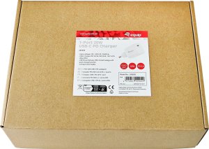 Ładowarka Equip Ladegerät 1Port  20W,1xUSB-C PD                weiß 7