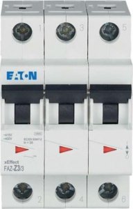 Eaton Wyłącznik nadprądowy 3P Z 3A 15kA AC FAZ-Z3/3 278922 1