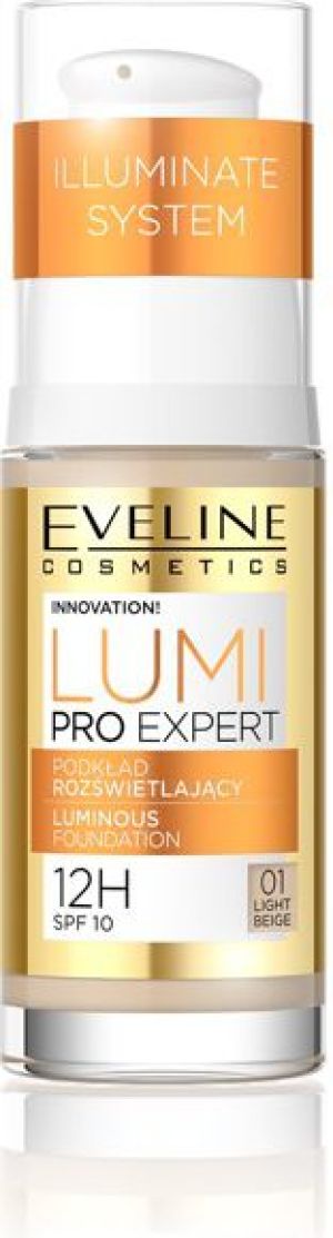 Eveline Podkład rozświetlający Lumi Pro Expert nr 01 Light Beige 30ml 1