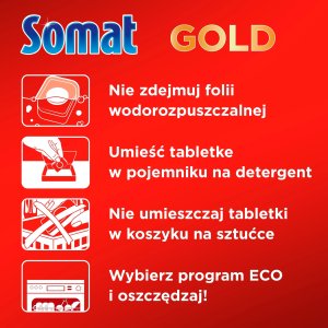Somat Tabletki do zmywarki Gold 34 szt. 5
