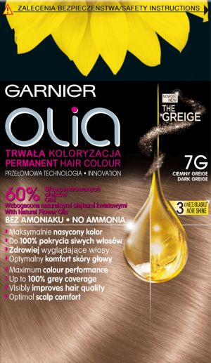 Garnier Olia farba do włosów nr 7G Dark Greige 1