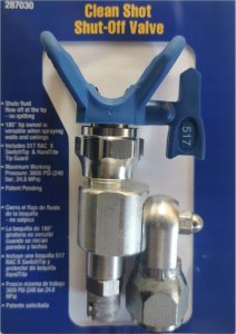 Graco GRACO CLEANSHOT SHUT-OFF VALVE HEAD + NOZZLE. 4