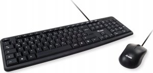 Klawiatura + mysz Equip Equip 245200 klawiatura Dołączona myszka USB QWERTY Niemiecki Czarny 1